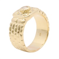 JEWELRY 無品牌珠寶 戒指 18K黃金 鑽石