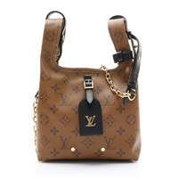 LOUIS VUITTON LV 路易威登 Atlantis BB 肩背包 棕色 原花帆布 M46816