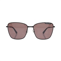 BALENCIAGA 巴黎世家 太陽眼鏡 黑色鏡片 金屬框 BB0279SA