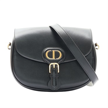 DIOR 迪奧 Bobby Medium 肩背包 黑色 牛皮 M9319UMOL