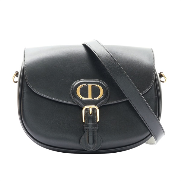 DIOR 迪奧 Bobby Medium 肩背包 黑色 牛皮 M9319UMOL