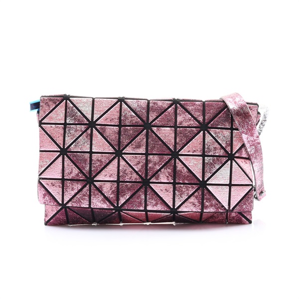 BAO BAO ISSEY MIYAKE 三宅一生 Platinum Nebula 肩背包 粉色 PVC BB38-AG821