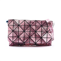 BAO BAO ISSEY MIYAKE 三宅一生 Platinum Nebula 肩背包 粉色 PVC BB38-AG821