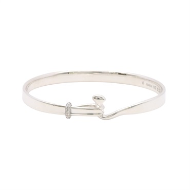 Georg Jensen 喬治傑生 204 托倫鑽石 手環 925純銀 20000547000S