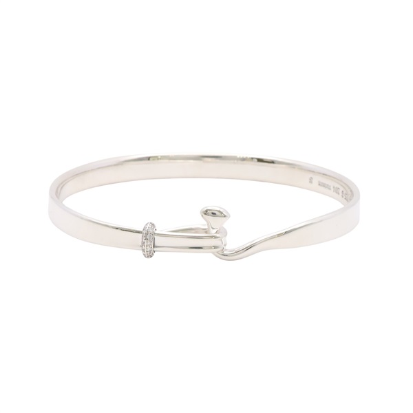 Georg Jensen 喬治傑生 204 托倫鑽石 手環 925純銀 20000547000S