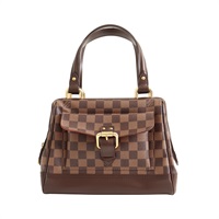 LOUIS VUITTON LV 路易威登 手提包 棕色 棋盤格帆布 N51201