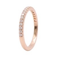 Tiffany & Co 蒂芬妮 Half Eternity 鑽石戒指 18K黃金