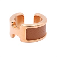 HERMES 愛馬仕 Olympe Ear Cuff  耳骨夾 耳環 金棕色 金色鍍金 H500177FD37