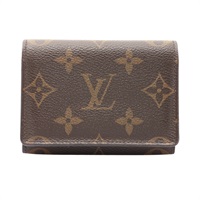 LOUIS VUITTON LV 路易威登 Enveloppe Carte de Visite 名片夾 棕色 原花帆布 M62920