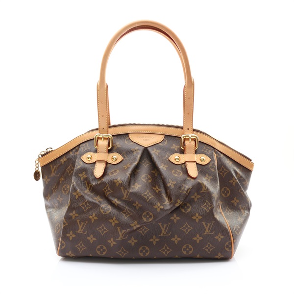 LOUIS VUITTON LV 路易威登 Tivoli GM 肩背包 棕色 原花帆布 M40144