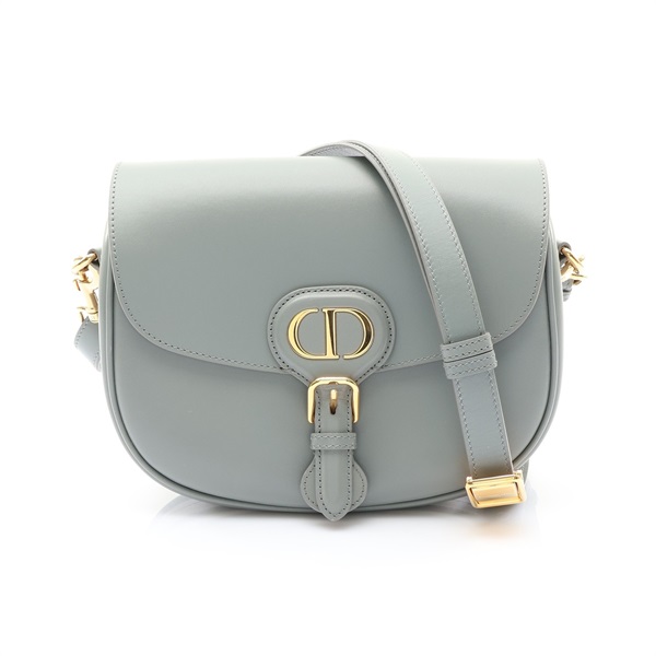 Dior 迪奧 Medium Bobby 肩背包 藍灰色 牛皮 M9319