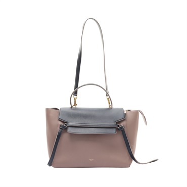 CELINE 賽琳 Mini Belt 兩用包 棕色 牛皮 176103A31.08SL