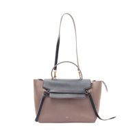 CELINE 賽琳 Mini Belt 兩用包 棕色 牛皮 176103A31.08SL