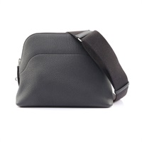 HERMES 愛馬仕 Bolide Messenger 斜背包 黑色 Togo 牛皮 W刻 銀釦 H086958CK89