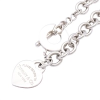 Tiffany ＆ Co 蒂芬妮 心形針扣 項鏈 925純銀 60128534