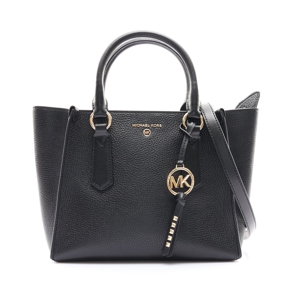 MICHAEL KORS	麥可寇斯 Medium Kris 兩用包 黑色 牛皮 38F1G2KS6L