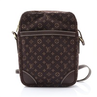 LOUIS VUITTON LV 路易威登 Monogram Mini Lin 肩背包 棕色 原花帆布 M95228