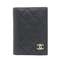 CHANEL 香奈兒 Card Case 卡片夾 黑色 牛皮 無卡 A82369