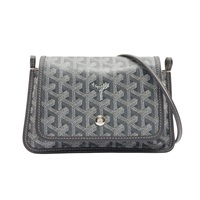 GOYARD 高雅德 Plumet Pocket 肩背包 灰色 Goyardine帆布 PLUMETPMLTY