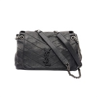 SAINT LAURENT YSL 聖羅蘭 Nolita 肩背包 黑色 牛皮 589300