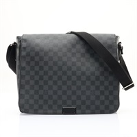 LOUIS VUITTON LV 路易威登 District GM 肩背包 黑色 棋盤格帆布 N41271