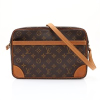 LOUIS VUITTON LV 路易威登 Trocadero 30 肩背包 棕色 原花帆布 M51272