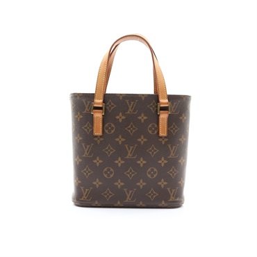 LOUIS VUITTON LV 路易威登 Vavin PM 手提包 棕色 原花帆布 M51172