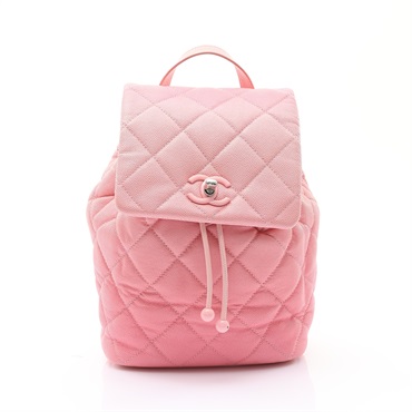 CHANEL 香奈兒 My Everything 鍊條 後背包 粉色漸層 荔枝紋牛皮