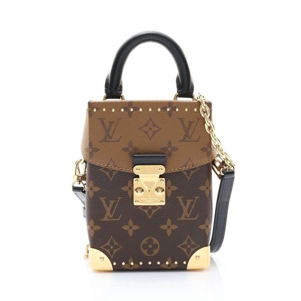 LOUIS VUITTON LV 路易威登 Camera Box 兩用包 棕色 原花帆布 M82465