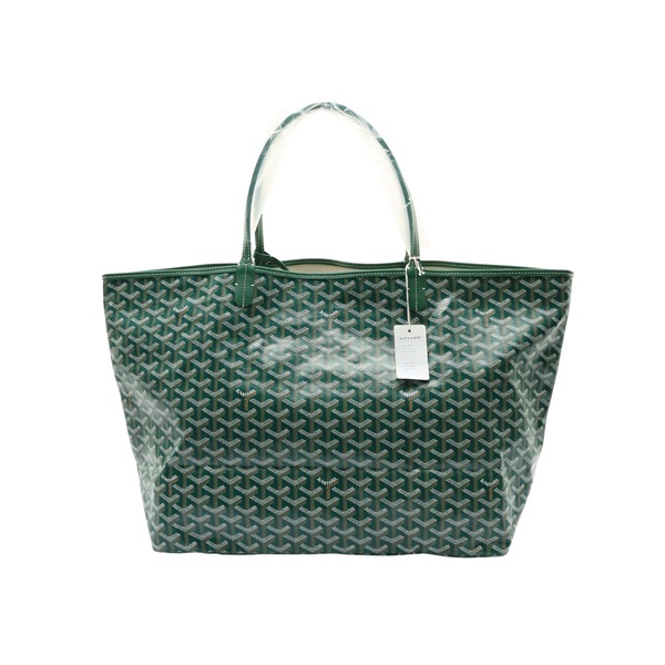 GOYARD 高雅德 Saint Louis GM 肩背包 綠色 Goyardine 帆布