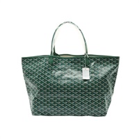 GOYARD 高雅德 Saint Louis GM 肩背包 綠色 Goyardine 帆布