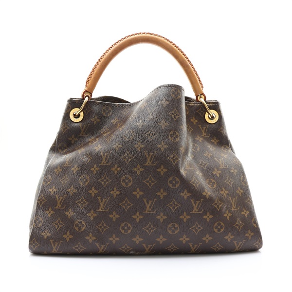 LOUIS VUITTON LV 路易威登 Artsy MM 肩背包 棕色 原花帆布 M40249