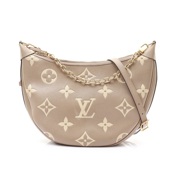 LOUIS VUITTON LV 路易威登 Loop Hobo 雙色 原花皮革 肩背包 M46738