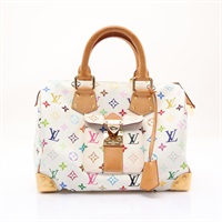 LOUIS VUITTON LV 路易威登 Speedy 30 手提包 白彩 原花帆布 M92643