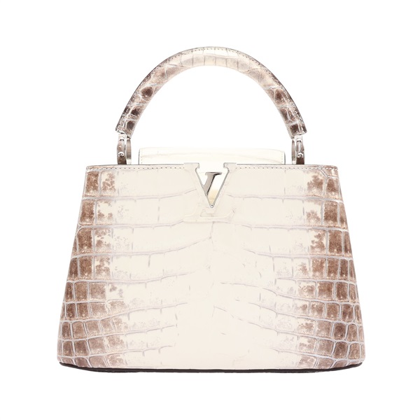 LOUIS VUITTON LV 路易威登 Capucines BB 手提包 喜馬拉雅鱷魚皮  (無皮証)  N98177