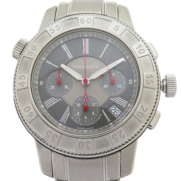 【再降價】MARK T-57 三眼灰色錶盤 石英腕錶 18014637