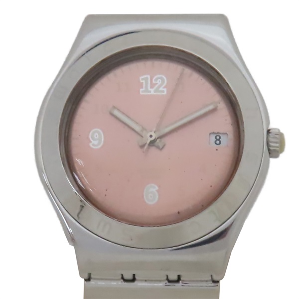 粉色錶盤 石英腕錶