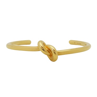 金色 黃銅 扭結 KNOT 手環