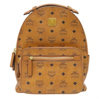 棕色 塗層帆布 rucksack backpack 後背包 金扣
