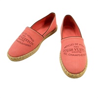 粉色 帆布 平底鞋 CL0124