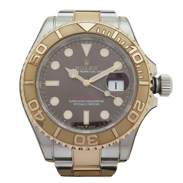 金棕色錶盤 18K玫瑰金 Yacht Master 40 腕錶 126621