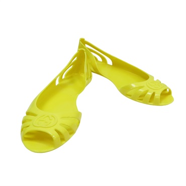 黃色 涼鞋 果凍鞋
