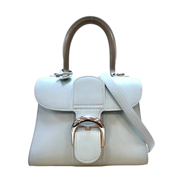 Delvaux 藍色 牛皮 Brillant Mini 兩用包 (變色) AA0406