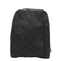 黑色 緹花帆布 Nylon Sling Bag 胸包 肩背包 003.0232