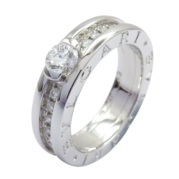 【再降價】18白K金 鑽石 B.zero1 戒指【BVLGARI 寶格麗】
