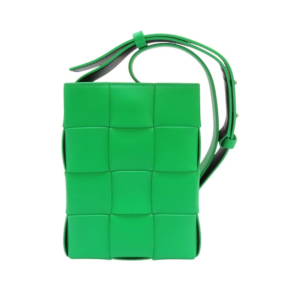 【再降價】綠色 編織牛皮 肩背包【BOTTEGA VENETA BV 寶緹嘉】