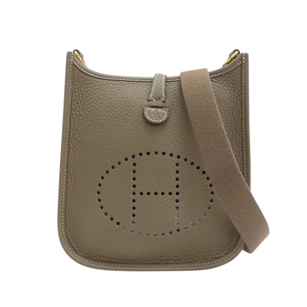 大象灰 牛皮 Evelyn TPM 肩背包