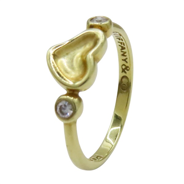 18K黃金 愛心 戒指【Tiffany & Co 蒂芬妮】