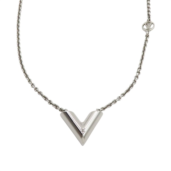 銀色 金屬 Essential V 柔軟項鏈 M63197