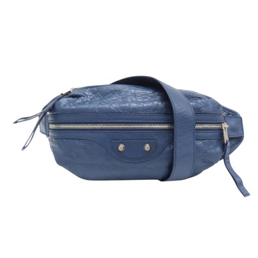 藍色 皮革 NEO LIFT BODY BAG 腰包 542013